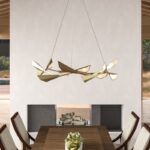 Swoopz-10Heads Chandelier