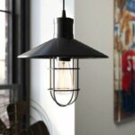 Ree Rustic Iron Pendant Lamp