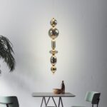 Latticated Smoked Glass Pendant Lamp