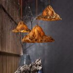 Leaflet Resin Pendant Lamp