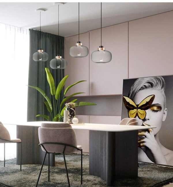 Gratai Smoked LED (Glass) Pendant Lamp
