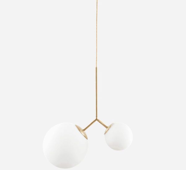 Opale Twins Glass Pendant Lamp - Image 9