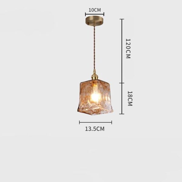 Retroz D Glass Pendant Lamp - Image 8