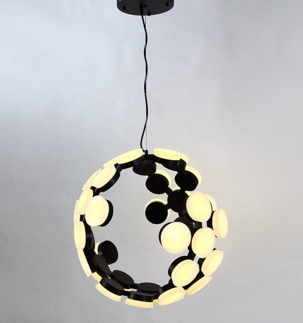 Moon Globe LED Inbuilt Chandelier - Image 15