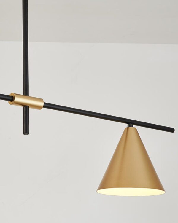 Barista Linear Bonnie Glass Chandelier - Image 12