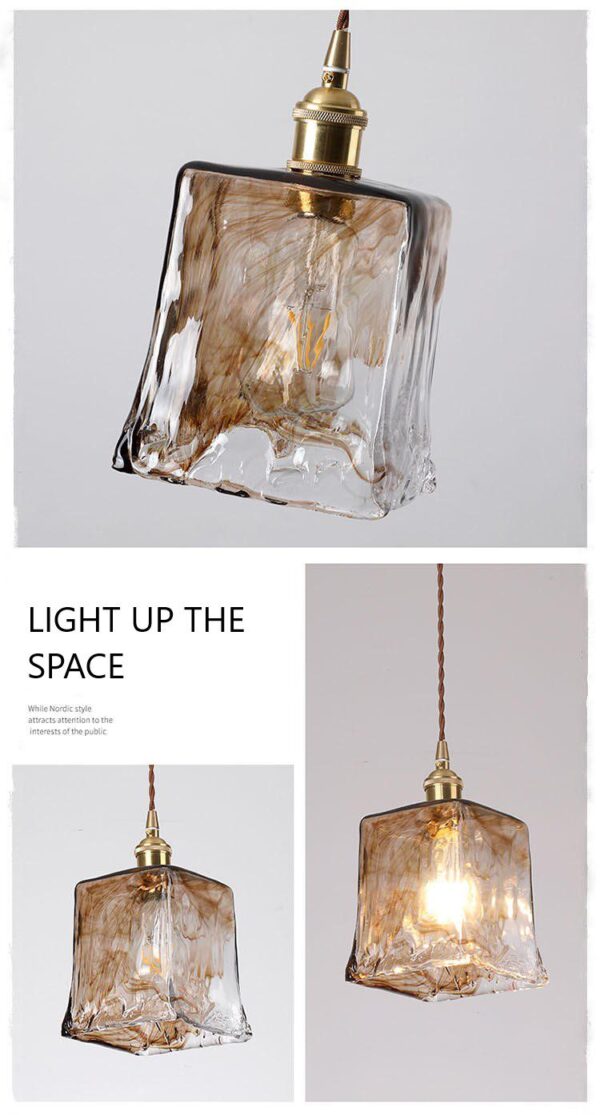 Retroz D Glass Pendant Lamp - Image 12