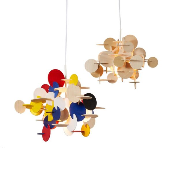 Wood Planner Pendant Lamp - Image 3