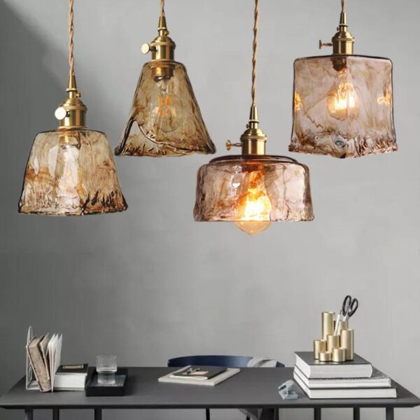 Retroz D Glass Pendant Lamp - Image 3