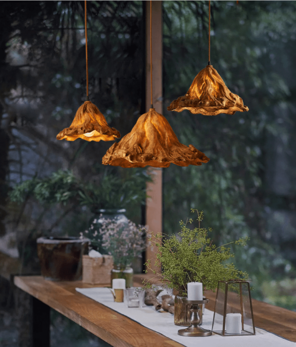 Leaflet Resin Pendant Lamp - Image 4