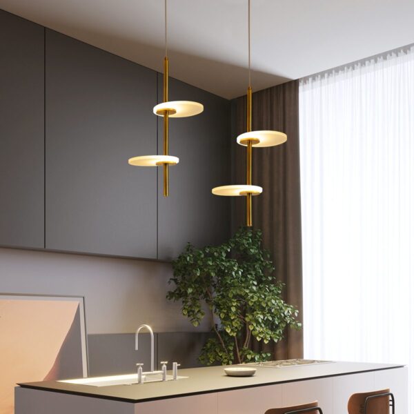 Trapeze (Iron, Acrylic) Pendant Lamp - Image 5
