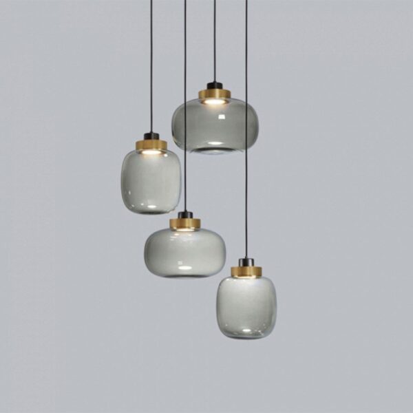 Gratai Smoked LED (Glass) Pendant Lamp - Image 5