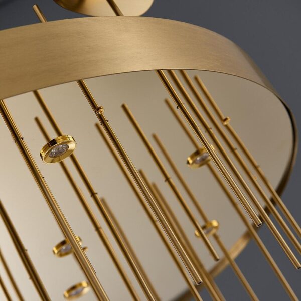 Aurora Bronze LED Chandelier - Image 5