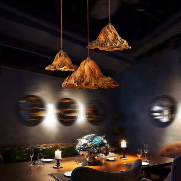 Leaflet Resin Pendant Lamp - Image 5