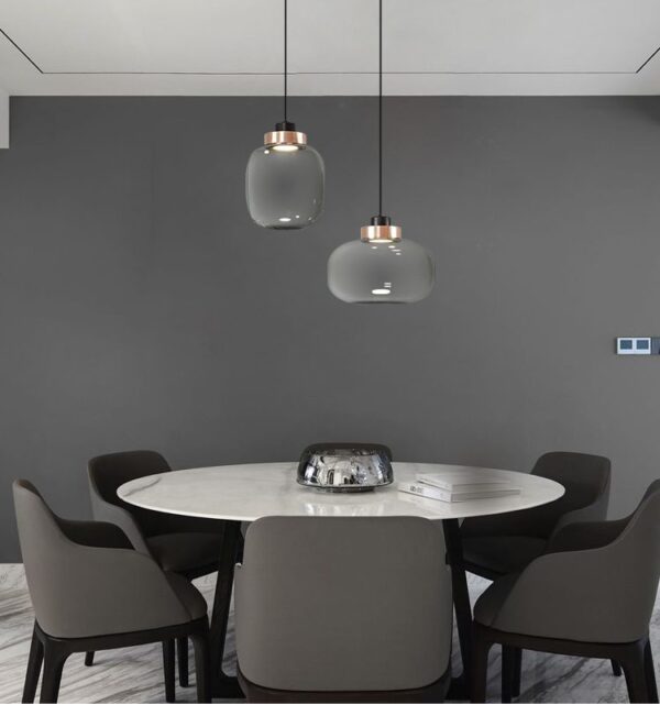 Gratai Smoked LED (Glass) Pendant Lamp - Image 6