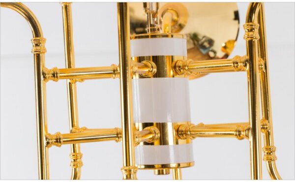 Trumpet Stainless Steel Chandelier - Image 4