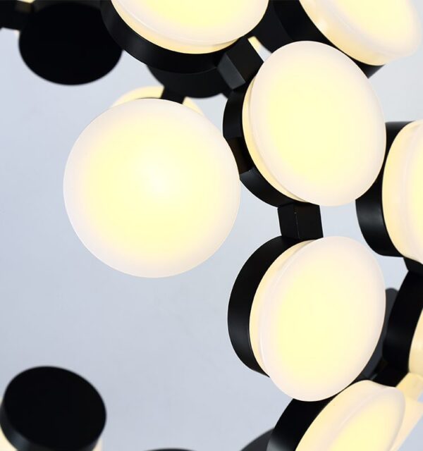 Moon Globe LED Inbuilt Chandelier - Image 8