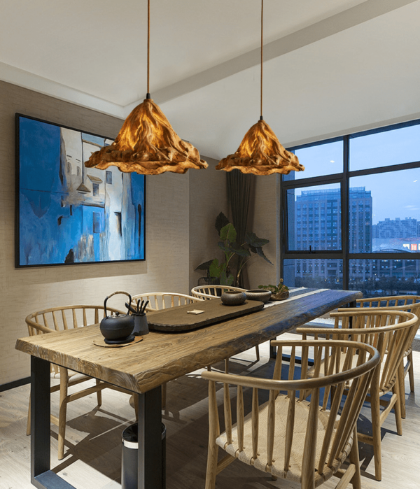 Leaflet Resin Pendant Lamp - Image 6