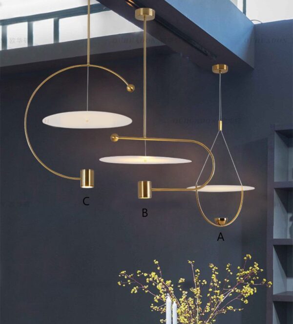 Flotz C (Iron, Acrylic) Pendant Lamp - Image 6
