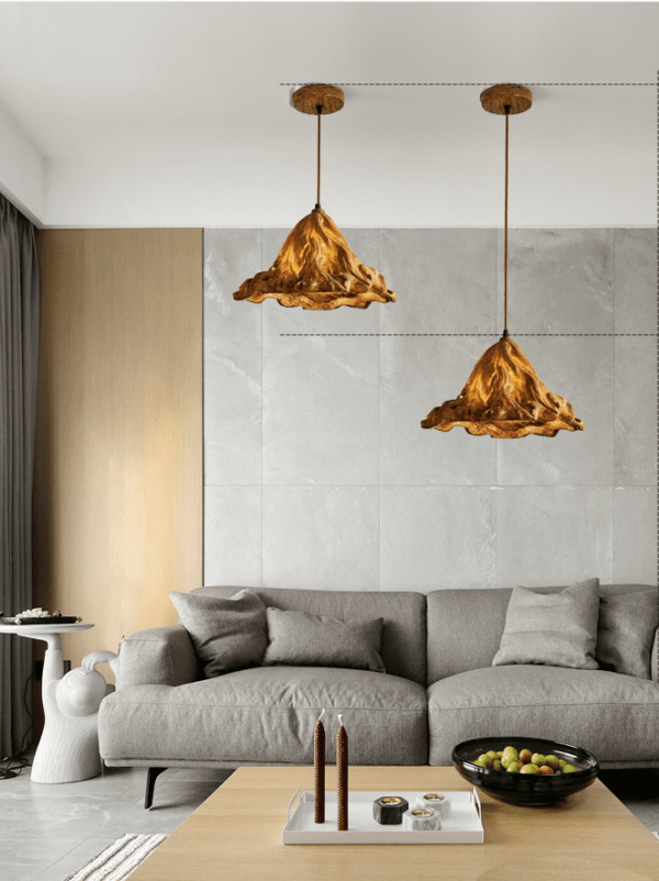 Leaflet Resin Pendant Lamp - Image 7