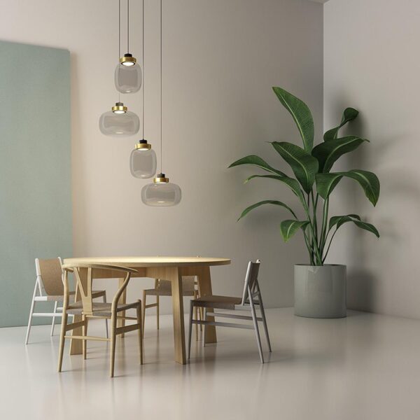 Gratai Smoked LED (Glass) Pendant Lamp - Image 8