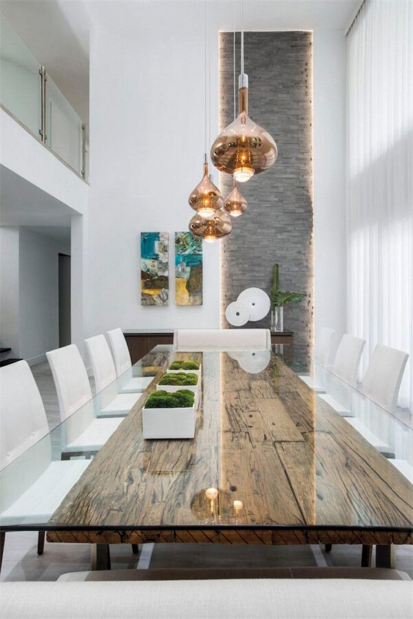 Stanley Amber LED Pendant Light - Image 7