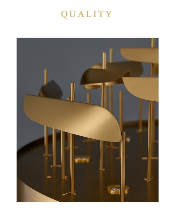 Aurora Bronze LED Chandelier - Image 8