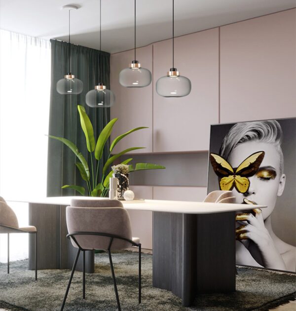 Gratai Smoked LED (Glass) Pendant Lamp - Image 10