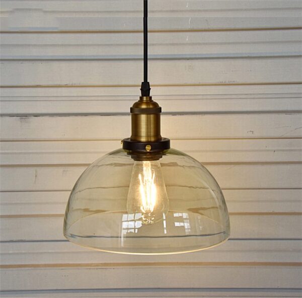 Betorcy B Vintage Glass Pendant Lamp - Image 7