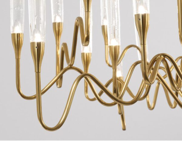 Marazzo Linear Crystal Chandelier - Image 2