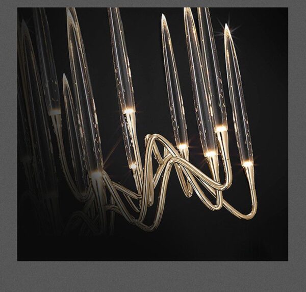 Marazzo Linear Crystal Chandelier - Image 3