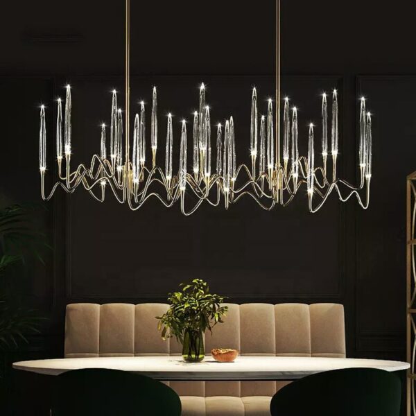 Marazzo Linear Crystal Chandelier - Image 5