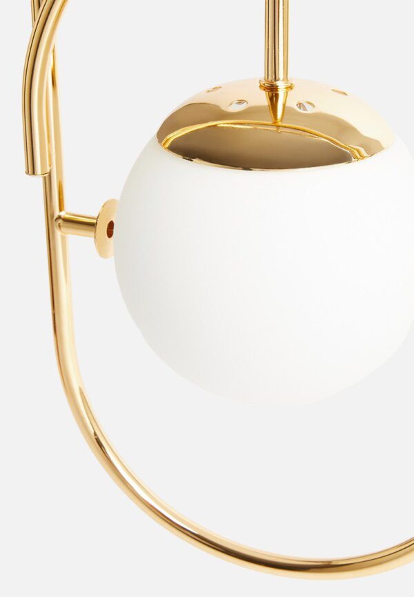 Everly 2 Glass Globe Pendant Light - Image 6