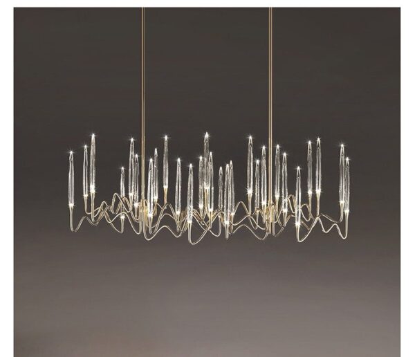 Marazzo Linear Crystal Chandelier - Image 7
