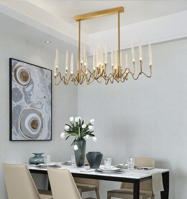 Marazzo Linear Crystal Chandelier - Image 8