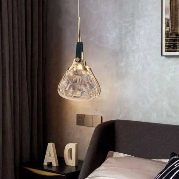 Ribbed Pendant Light