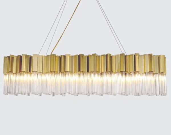 Roman Chic Glass Chandelier - Image 10