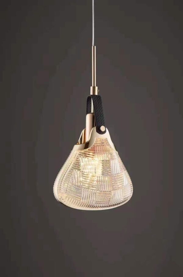 Ribbed Pendant Light - Image 4