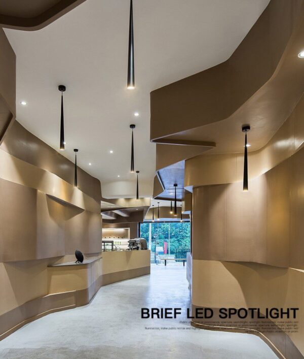 Heston Black Pendant Light - Image 8