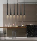 Heston Black Pendant Light