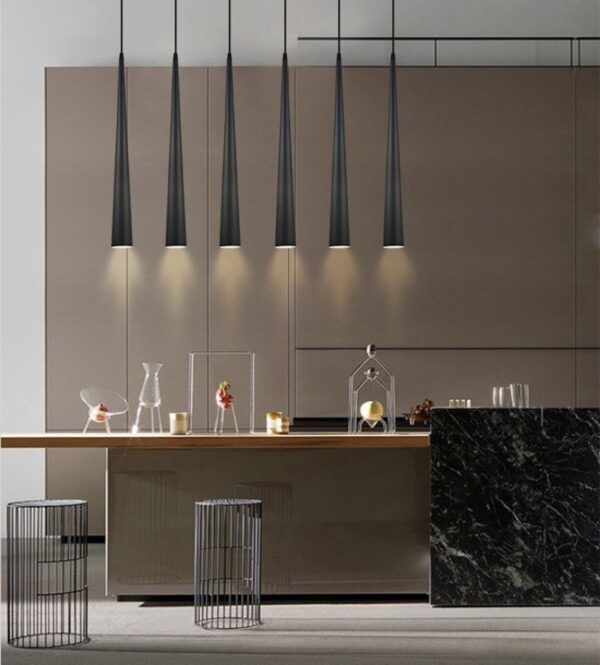 Heston Black Pendant Light - Image 6
