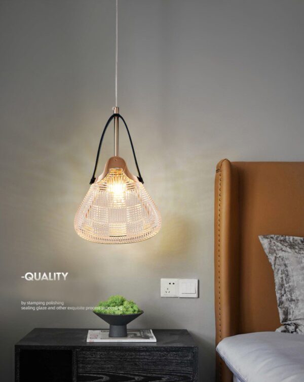 Ribbed Pendant Light - Image 8