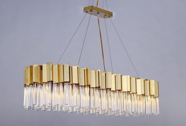 Roman Chic Glass Chandelier - Image 8