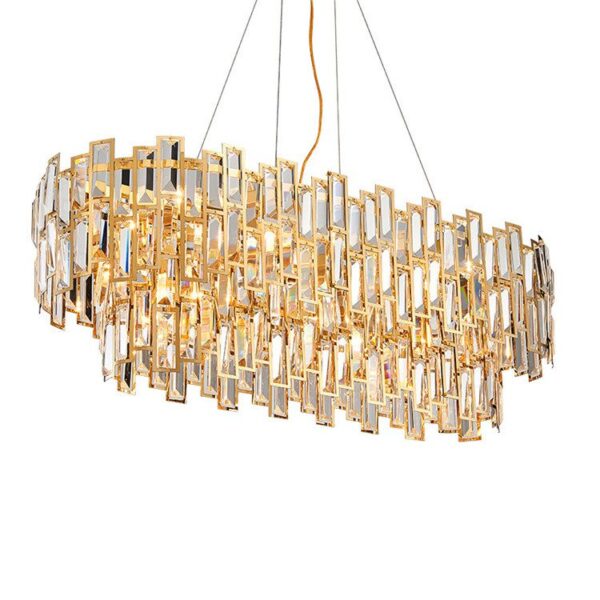 Moziak Oval Crystal Chandelier - Image 3