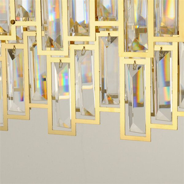 Moziak Oval Crystal Chandelier - Image 4