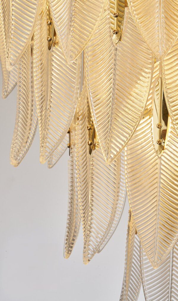 Shell Glass Chandelier - Image 9