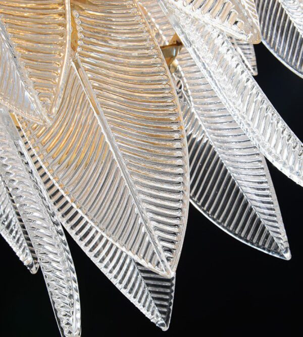 Shell Glass Chandelier - Image 7