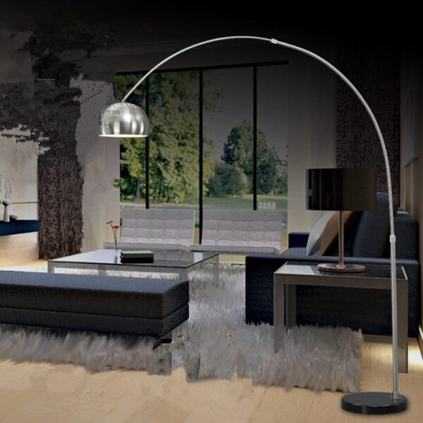 Curve Like CR7 Silver Floor Lamp - Image 2