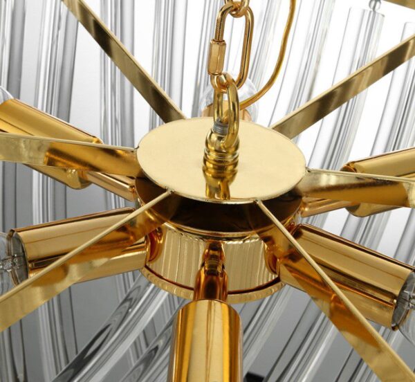 Fall from Heaven Glass Chandelier - Image 5