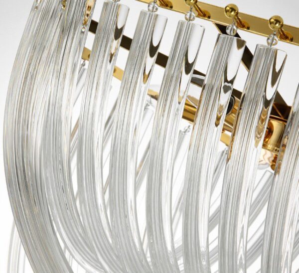 Fall from Heaven Glass Chandelier - Image 7