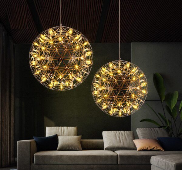 Nebula Inspired LED Chandelier